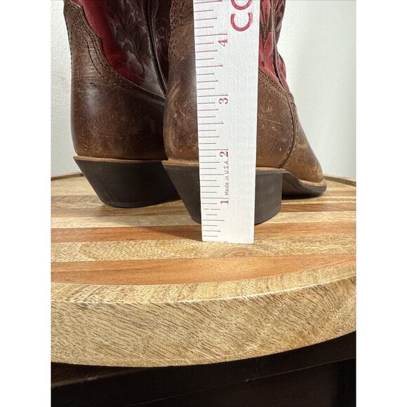 Twisted X WWT0027 Western Snip Toe Red Embroidered Cowgirl Boots Size 5‎ 1/2B - Picture 15 of 15